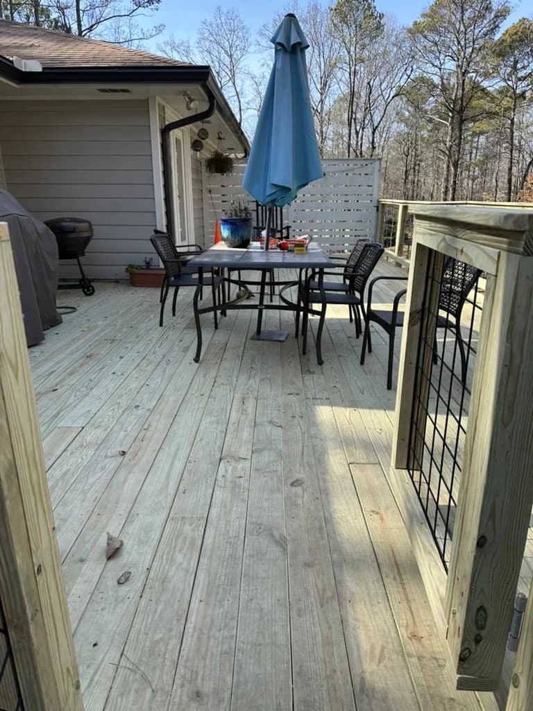 Deck Rehabilitation with Wire Mesh Railings - Photo 3