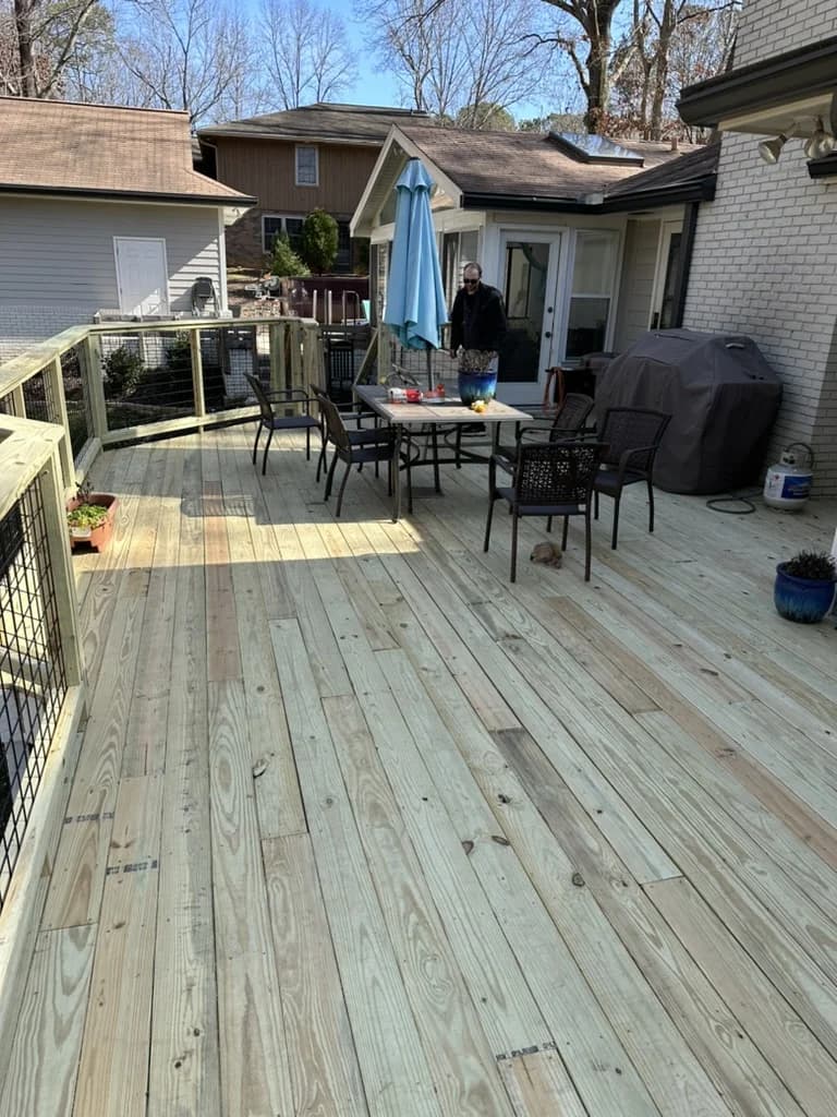 Deck Rehabilitation with Wire Mesh Railings - Photo 7