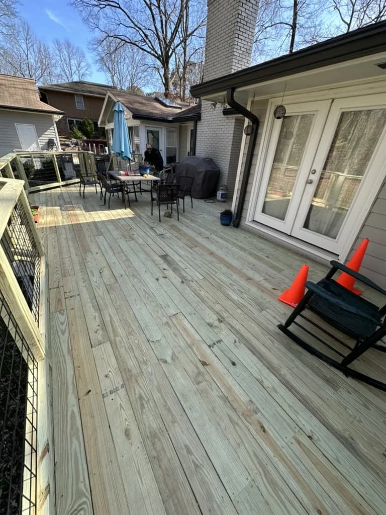 Deck Rehabilitation with Wire Mesh Railings - Photo 8