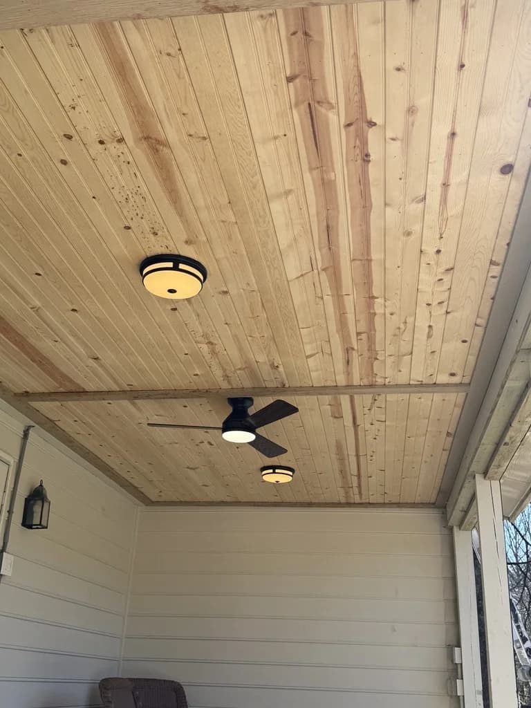 Screened Patio Deck with Covered Roof - Photo 1