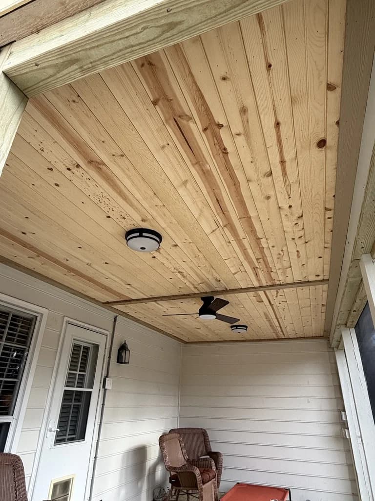 Screened Patio Deck with Covered Roof - Photo 7