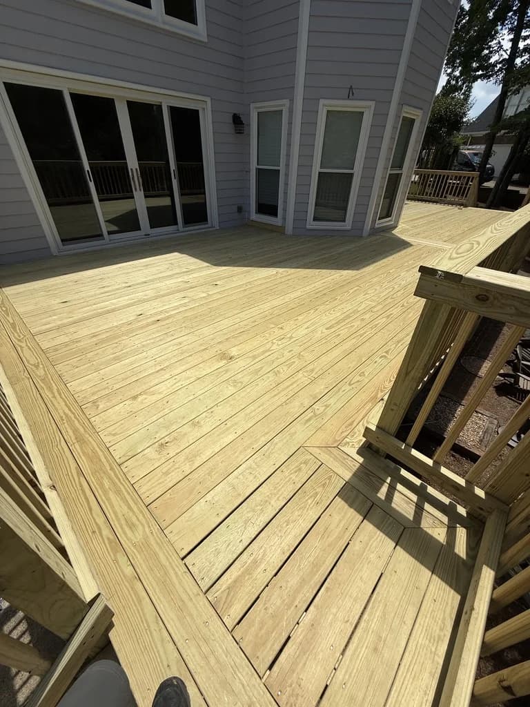 792 sq ft Deck (44x18) with LVL Beams - Demo & Rebuild - Photo 4