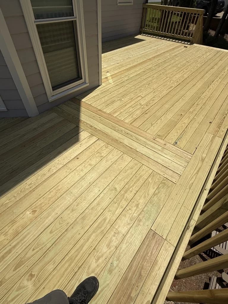 792 sq ft Deck (44x18) with LVL Beams - Demo & Rebuild - Photo 6
